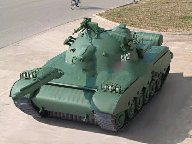 廊坊充气坦克战车